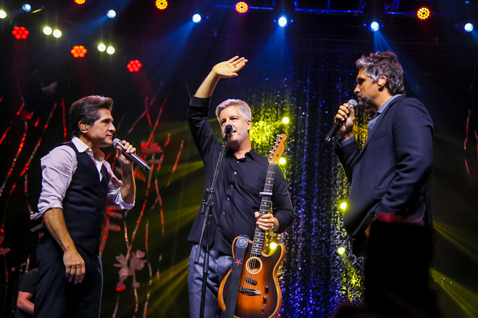 Victor & Leo em participa&ccedil;&atilde;o no show de Daniel  - Marcos Oliveira/Espa&ccedil;o Unimed