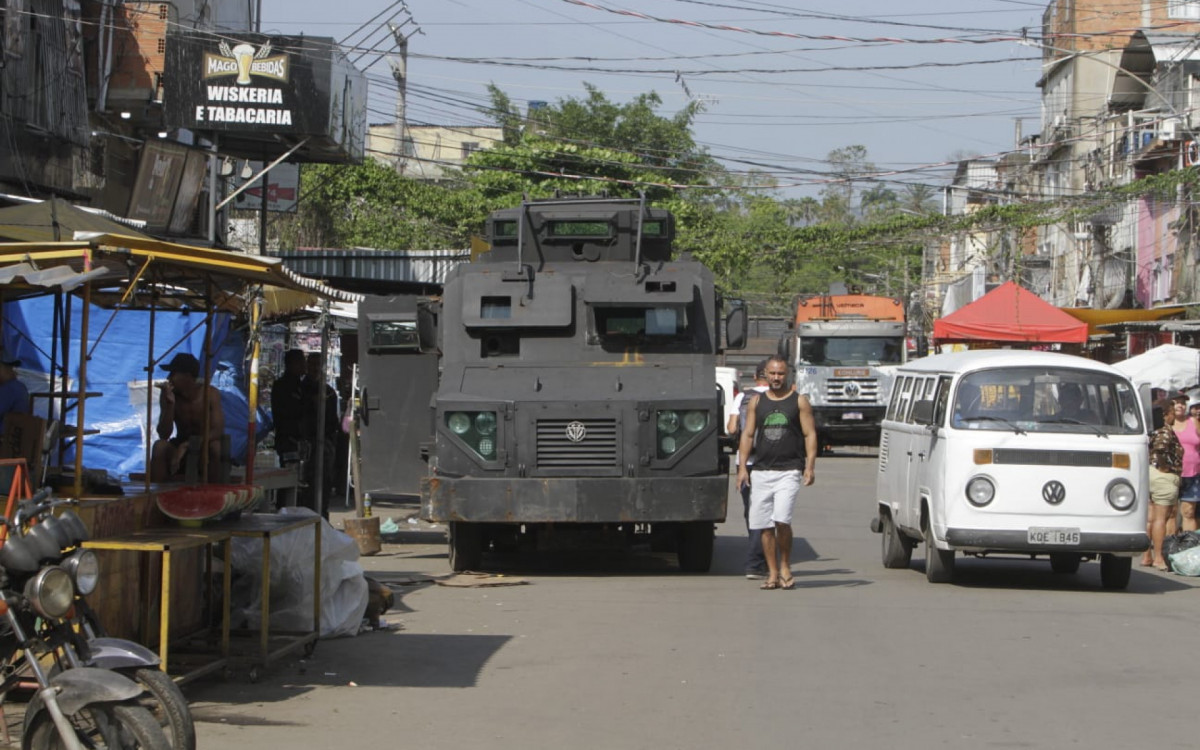 Operação Maré entra pelo 5º dia com registro de tiroteio - Marcos Porto/Agência O DIA
