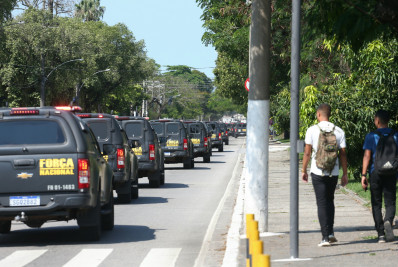 Agentes da Força Nacional têm armas roubadas no Complexo do Chapadão