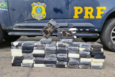 Motorista é preso transportando 60 kg de cocaína em Vigário Geral