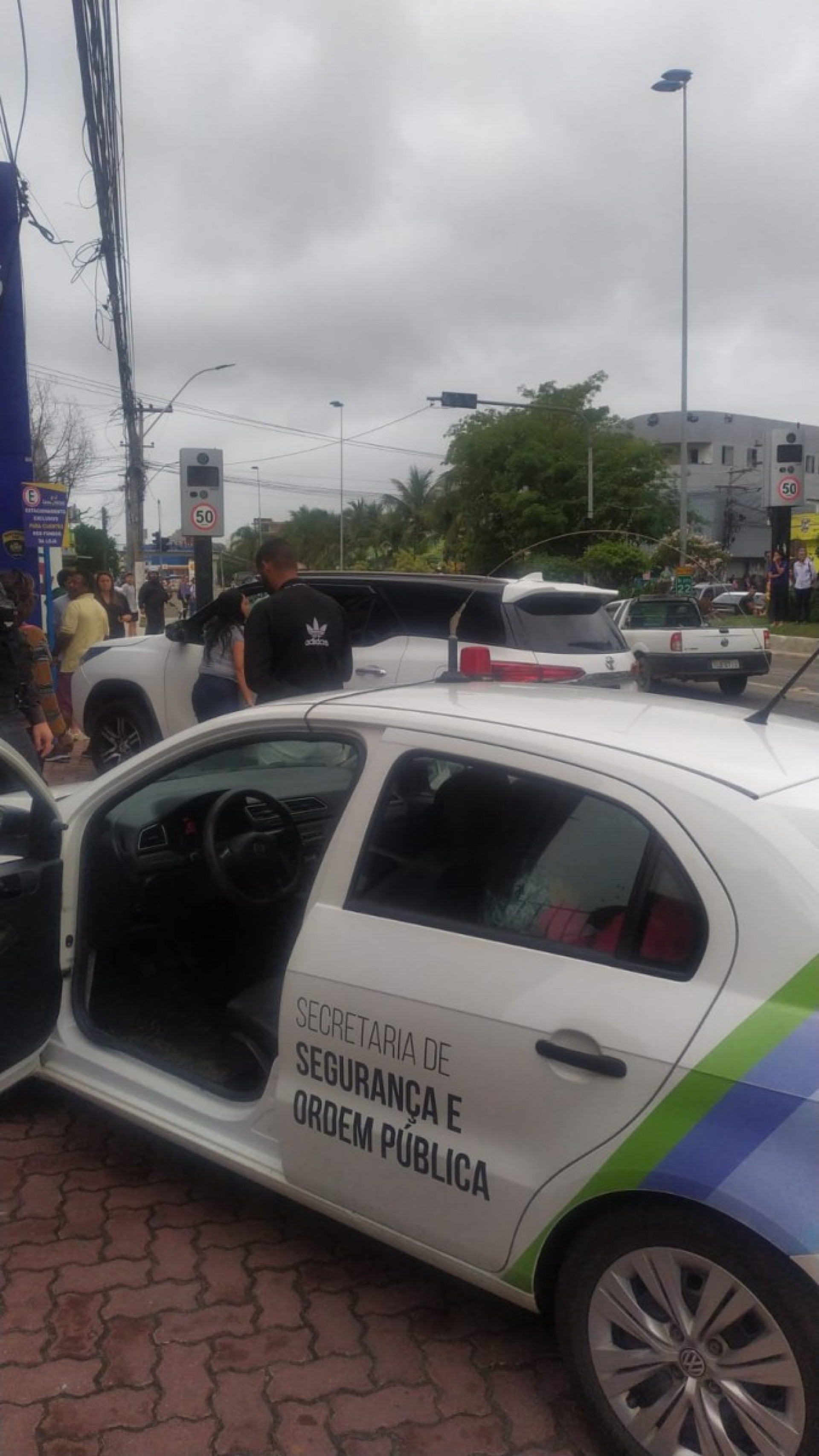Acidente no  bairro Estação, São Pedro da Aldeia  - Divulgação