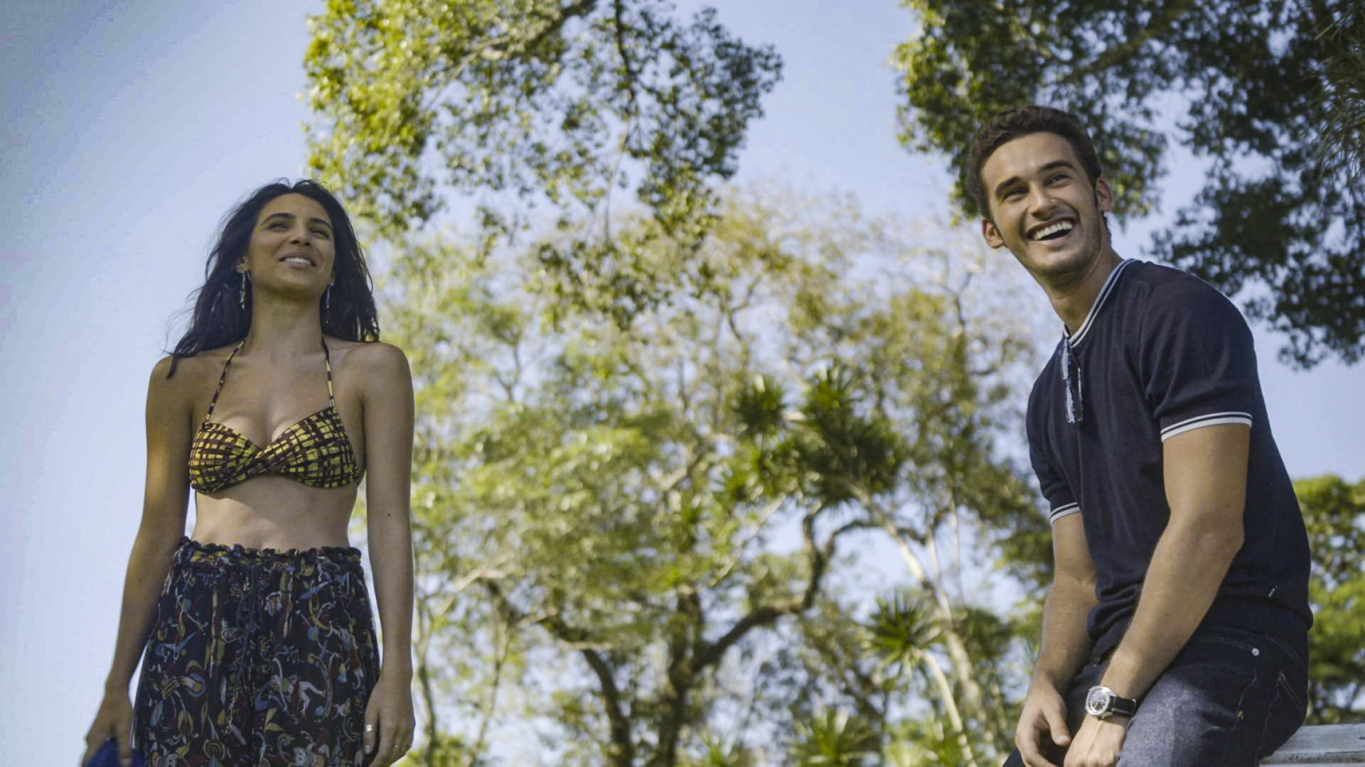 Ísis (Rayssa Bratillieri) e Giovanni (Filipe Bragança)

 - Divulgação / TV Globo