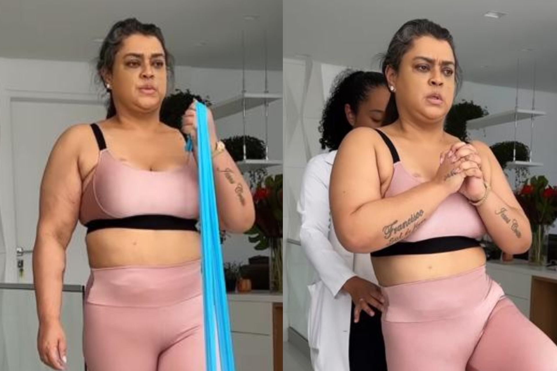 Preta Gil compartilha evolução e rotina de exercícios na fisioterapia - Reprodução / Instagram 
