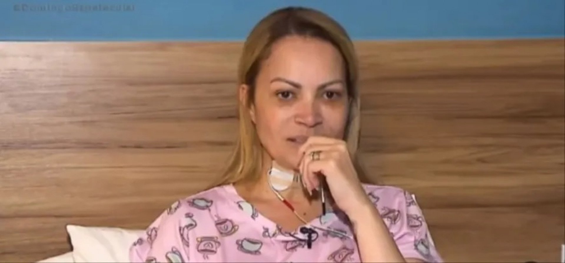 Solange Almeida fala sobre os problemas que o cigarro eletrônico causou a sua saúde - Reprodução 