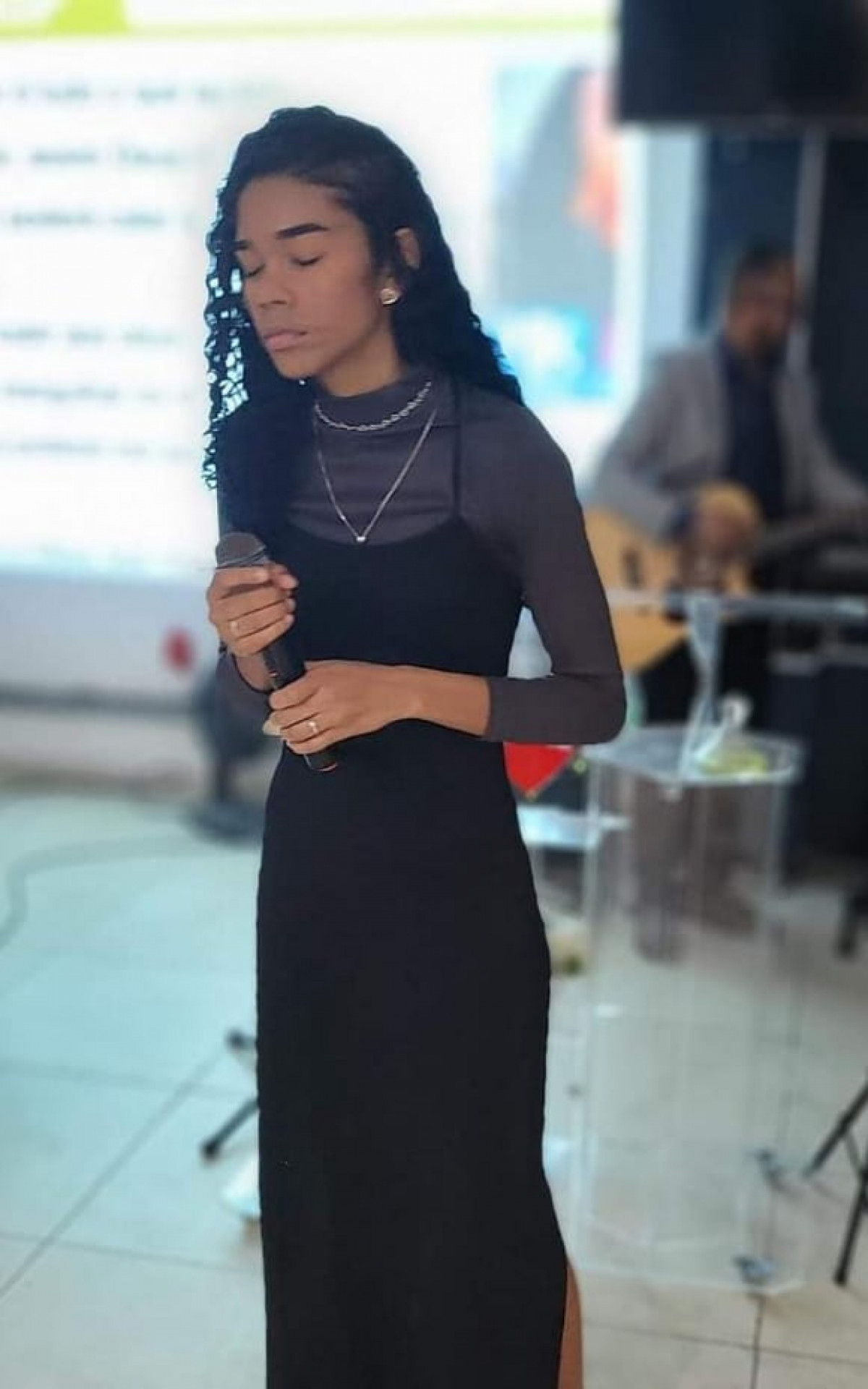 No dia anterior ao sumiço, Leandra participou de um dos eventos na igreja evangélica que frequenta com a família, na Zona Oeste do Rio    