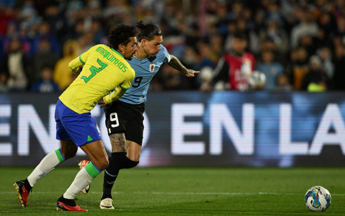 Brasil perde para o Uruguai e vê sequência invicta nas Eliminatórias chegar  ao fim, Esporte