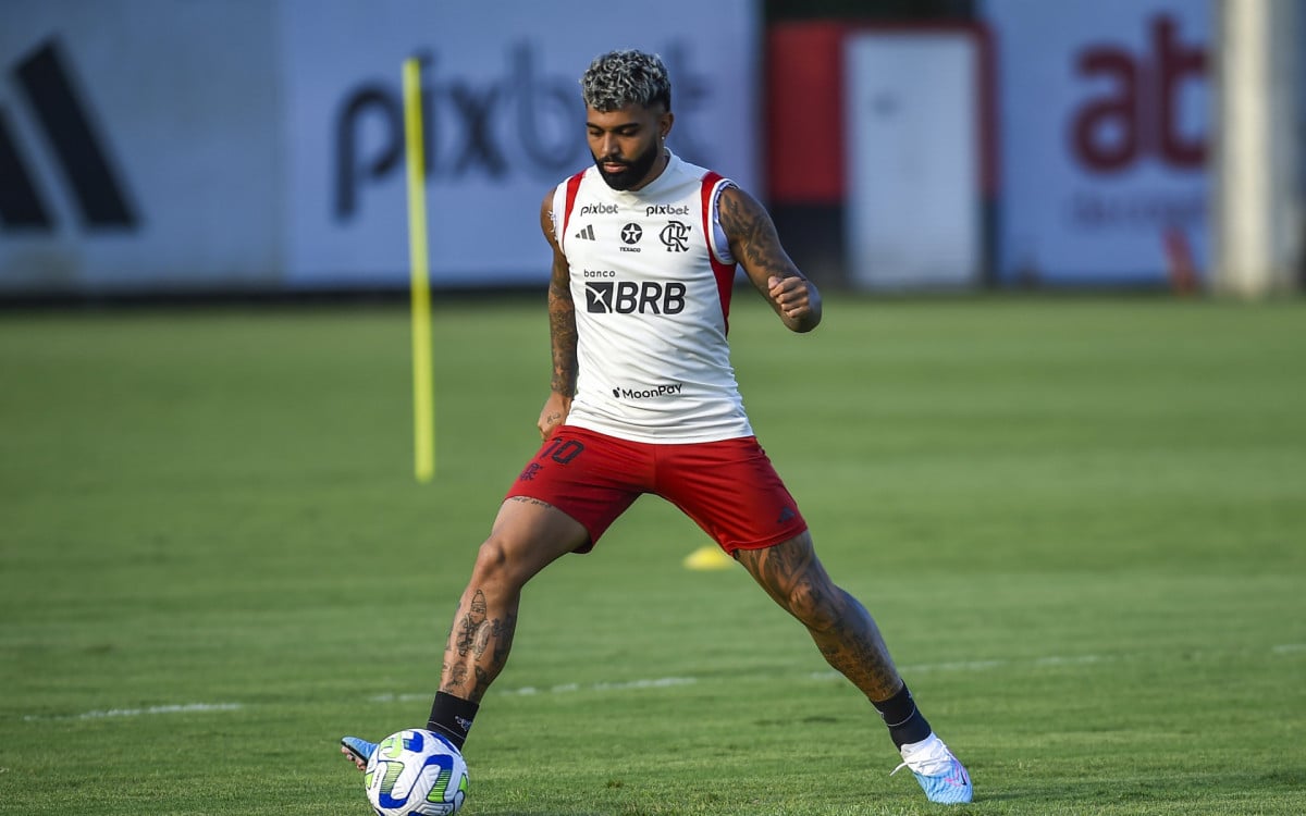 Gabigol vive momento ruim no Flamengo e não faz boa temporada em 2023