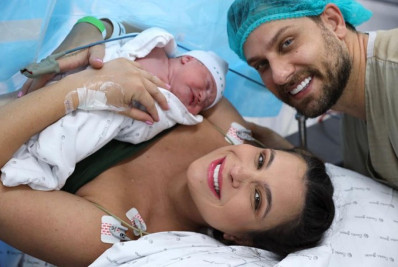 Nasce Victoria, filha dos ex-BBBs Kamilla Salgado e Elieser Ambrósio