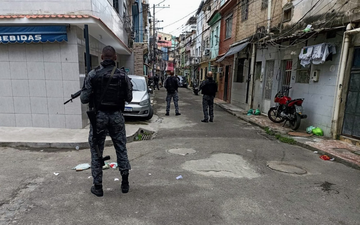 Forças de segurança atuam no Complexo da Maré