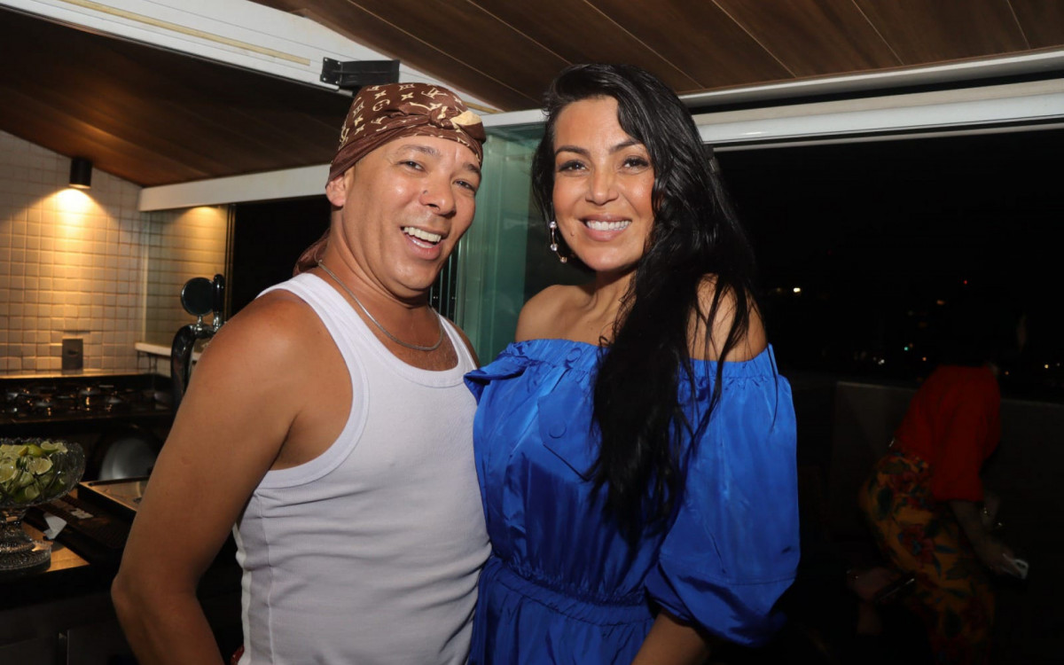 David Santiago e Gardênia Cavalcanti