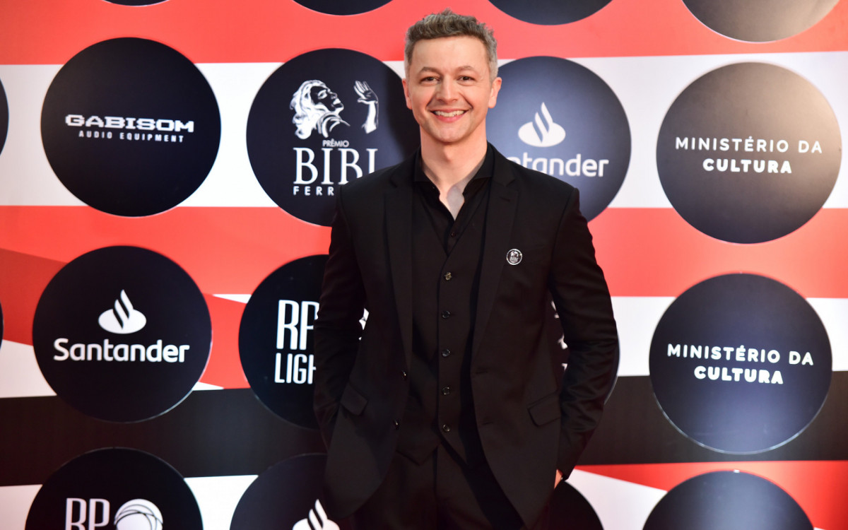 Lucas Lima no Prêmio Bibi Ferreira