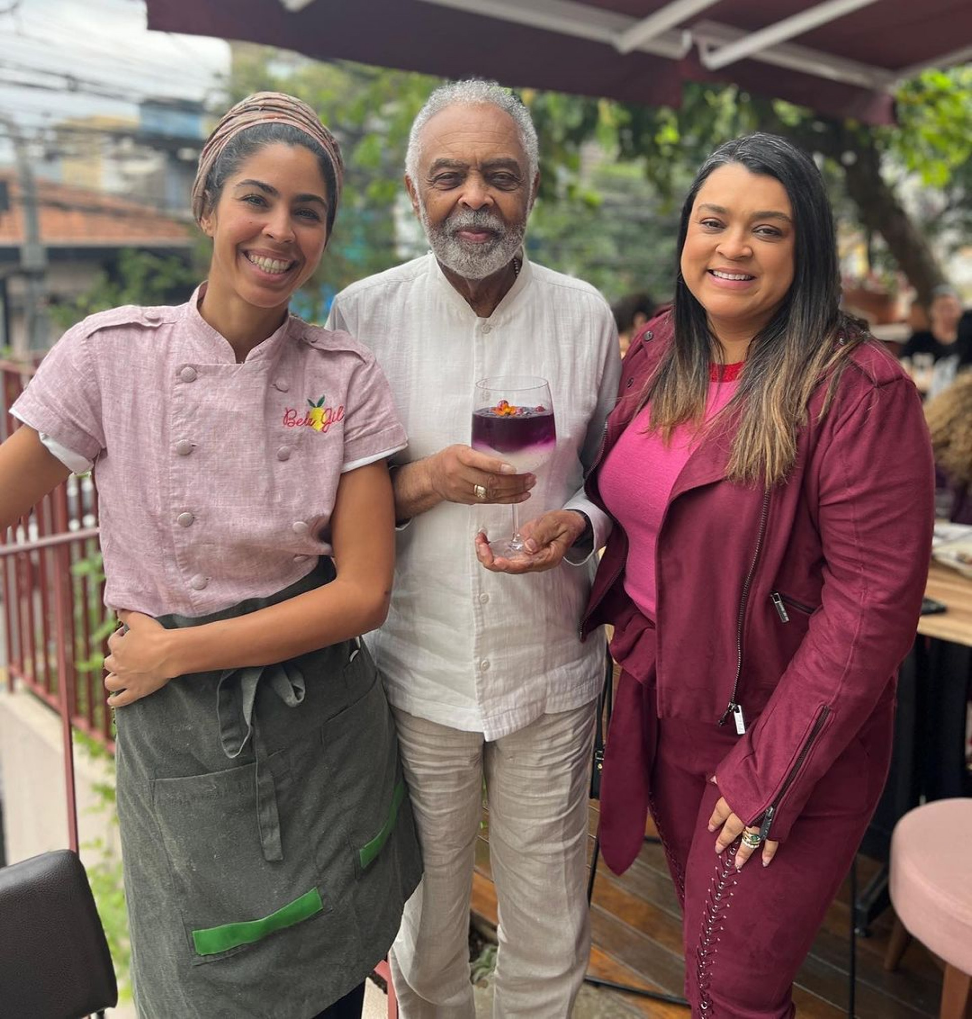 Bela Gil, Gilberto Gil e Preta Gil  - Reprodução / Instagram 