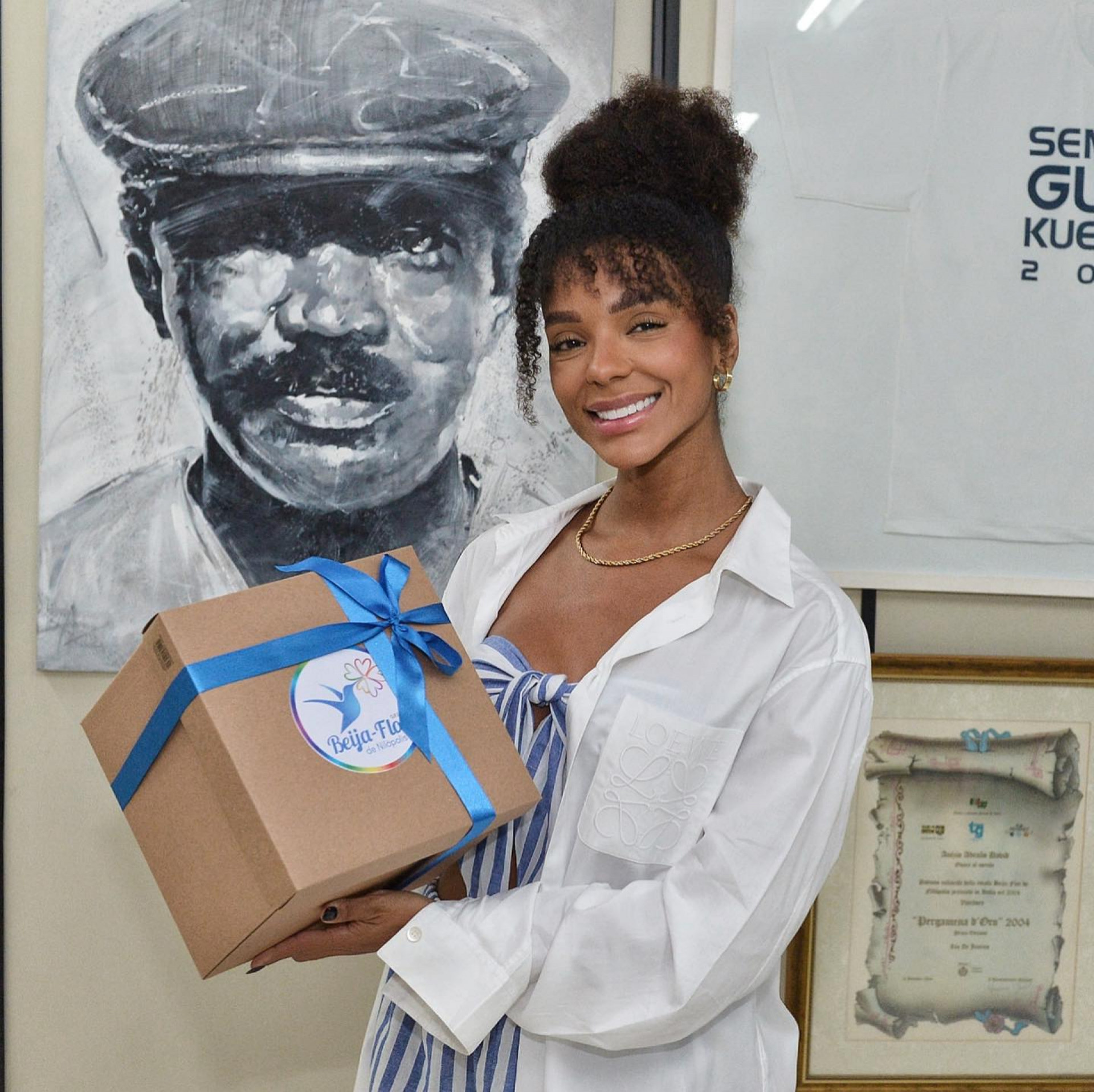 Brunna Gon&ccedil;alves j&aacute; desfilou duas vezes na Beija-Flor, em 2011 e 2022 - Eduardo Hollanda / Beija-Flor