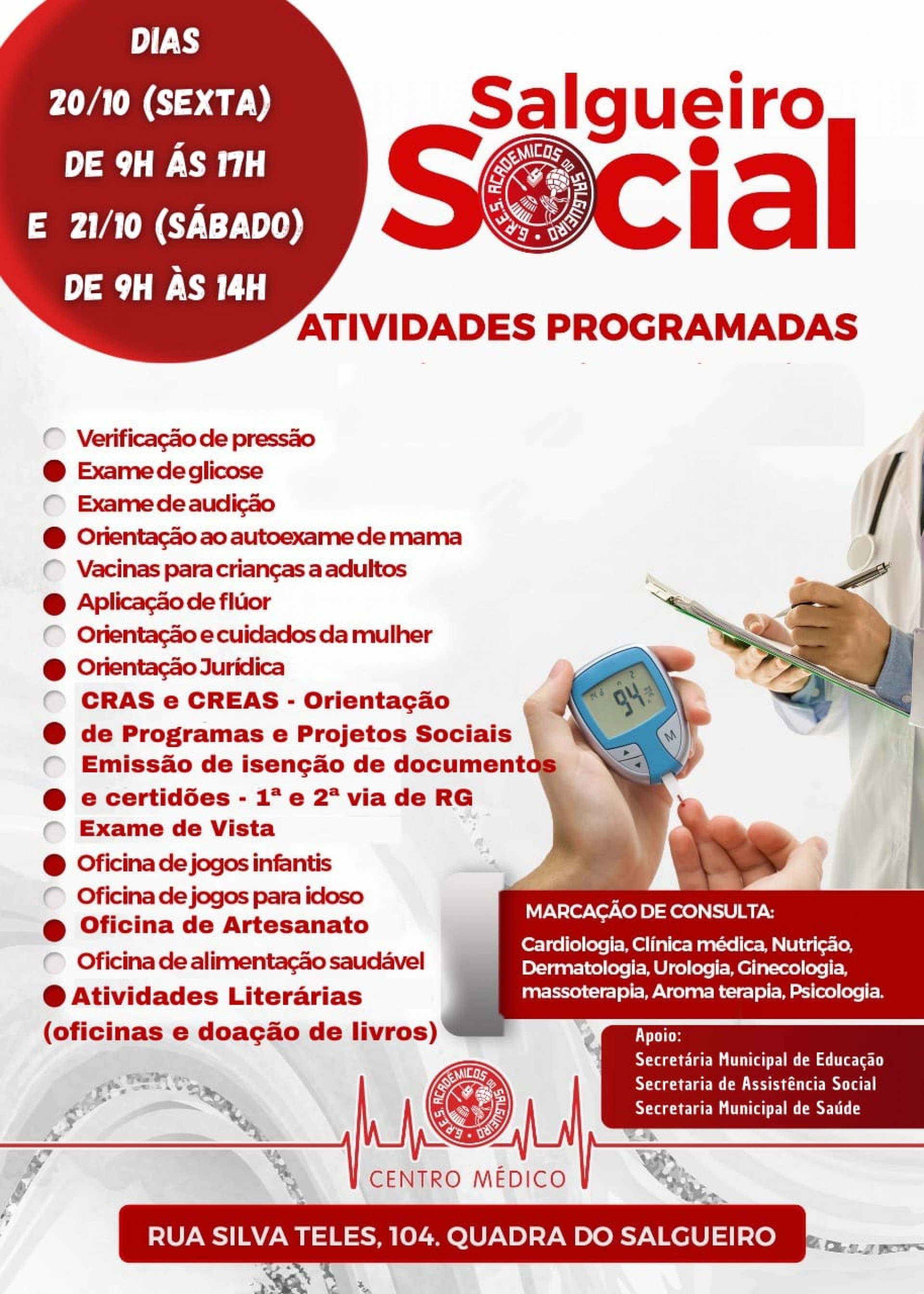 Feira vai contar com atividades sociais e culturais para estudantes e moradores  - Divulgação 