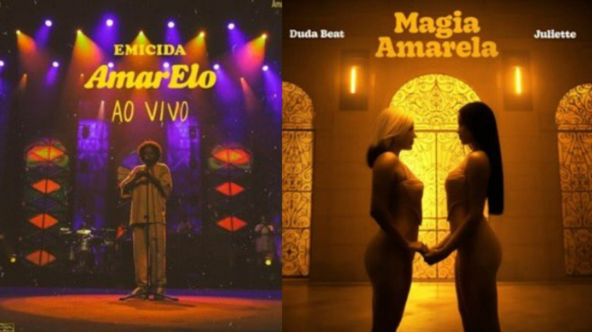 Irmão de Emicida cita semelhanças entre 'Magia Amarela' e 'AmarElo'  - Reprodução 