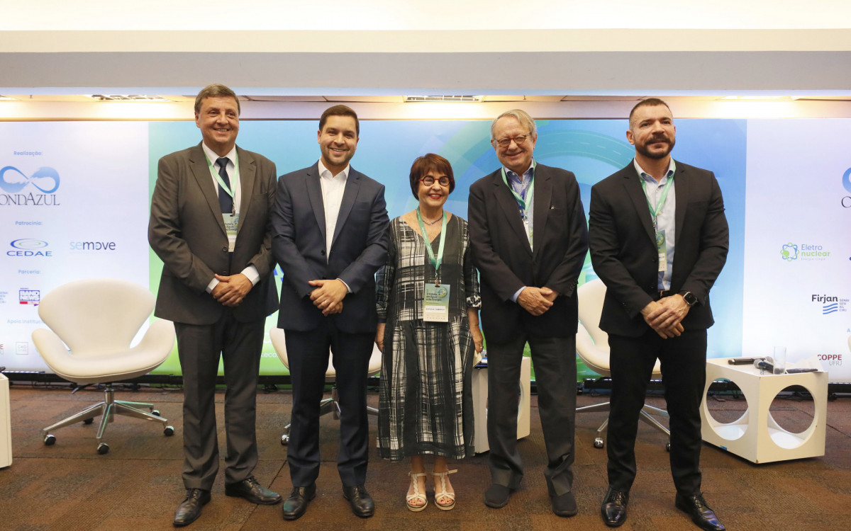 André Esteves, Thiago Pampolha, Aspásia Camargo, Mauro Viegas Filho e Aguinaldo Ballon