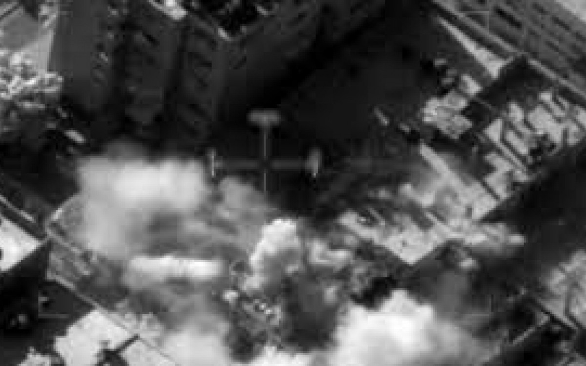 Imagens disponibilizadas pela IDF mostram o momento do bombardeio a istalação terrorista em Rafah