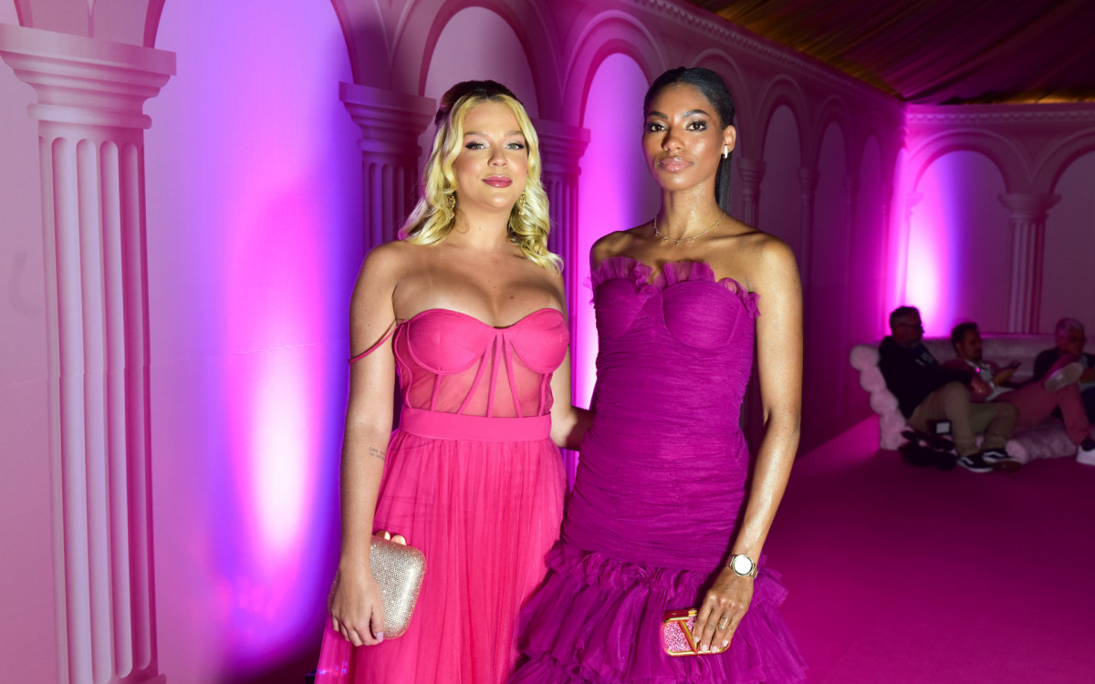 Gabi Lopes e ex-BBB Tina Calamba