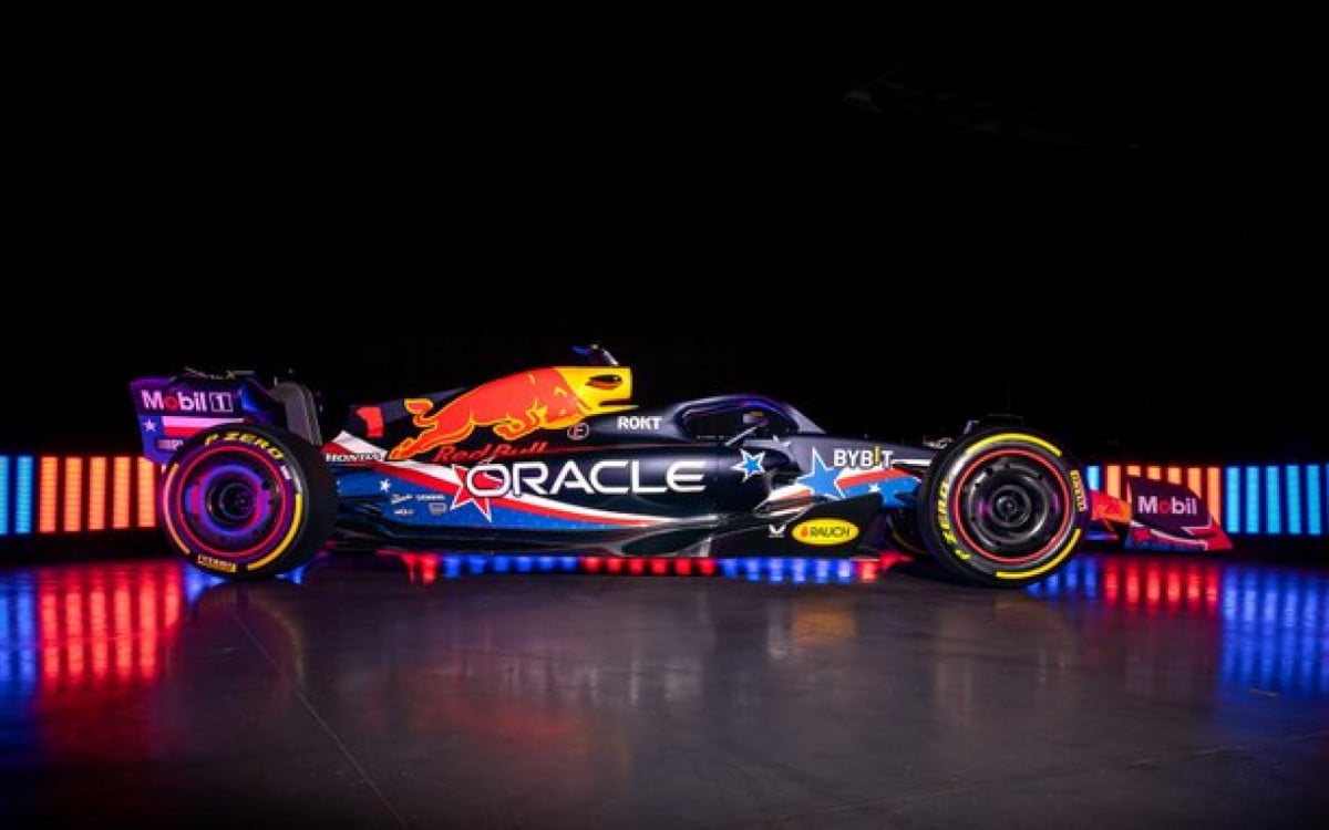 Red Bull apresenta novo design do RB19 - Divulgação/Red Bull