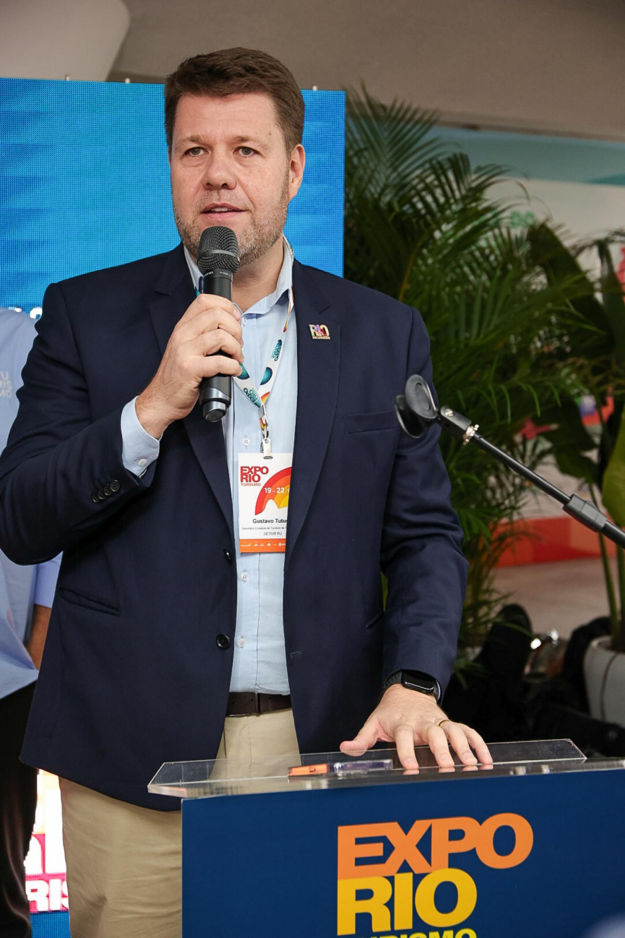 Secretário de Turismo do Rio de Janeiro, Gustavo Tutuca - Eduardo Uzal / Agência O Dia