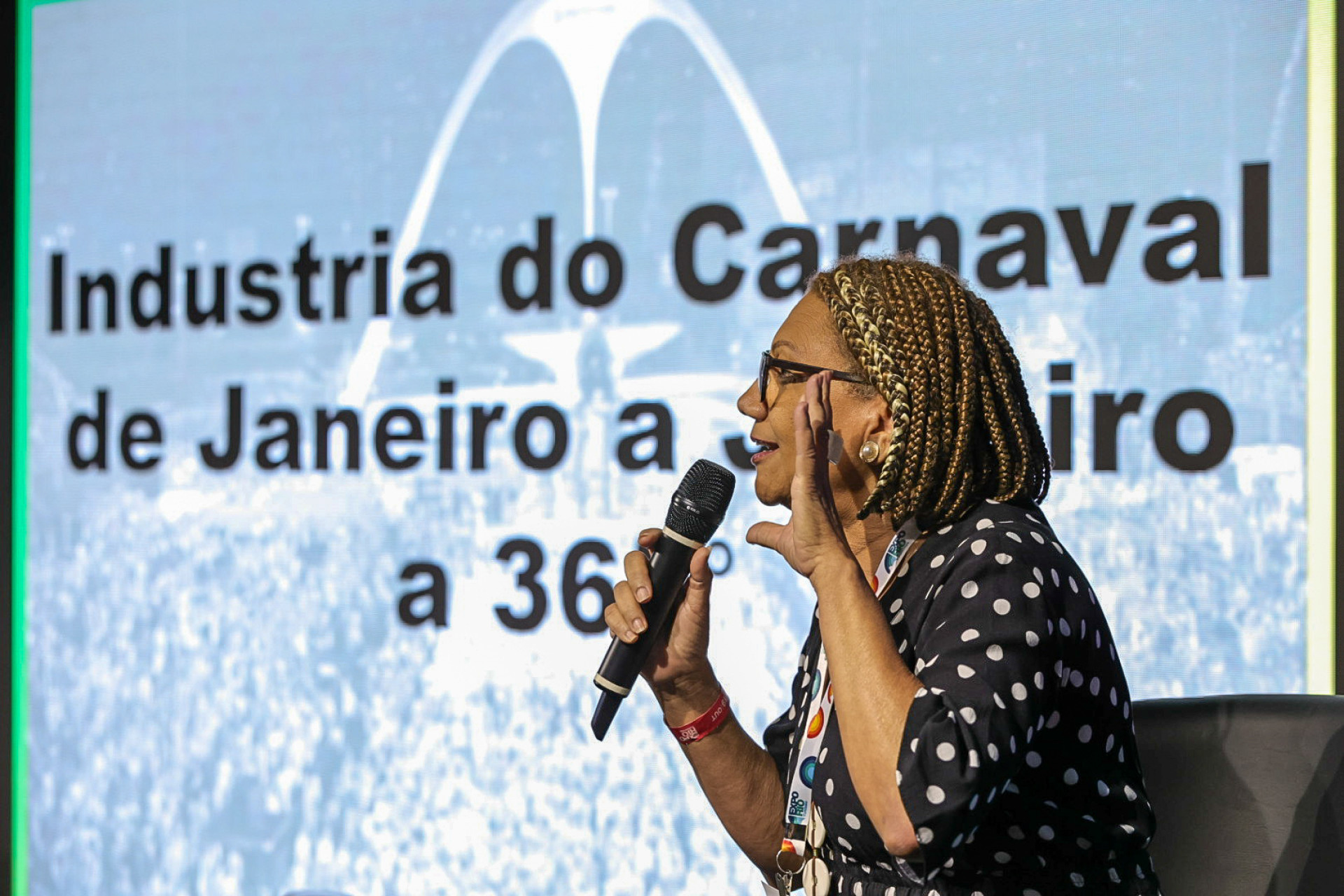 A presidenta da Amebras, Célia Domingues, participou da ‘Mesa - Mulheres no Turismo: casos de sucesso’ - Eduardo Uzal / Agência O Dia