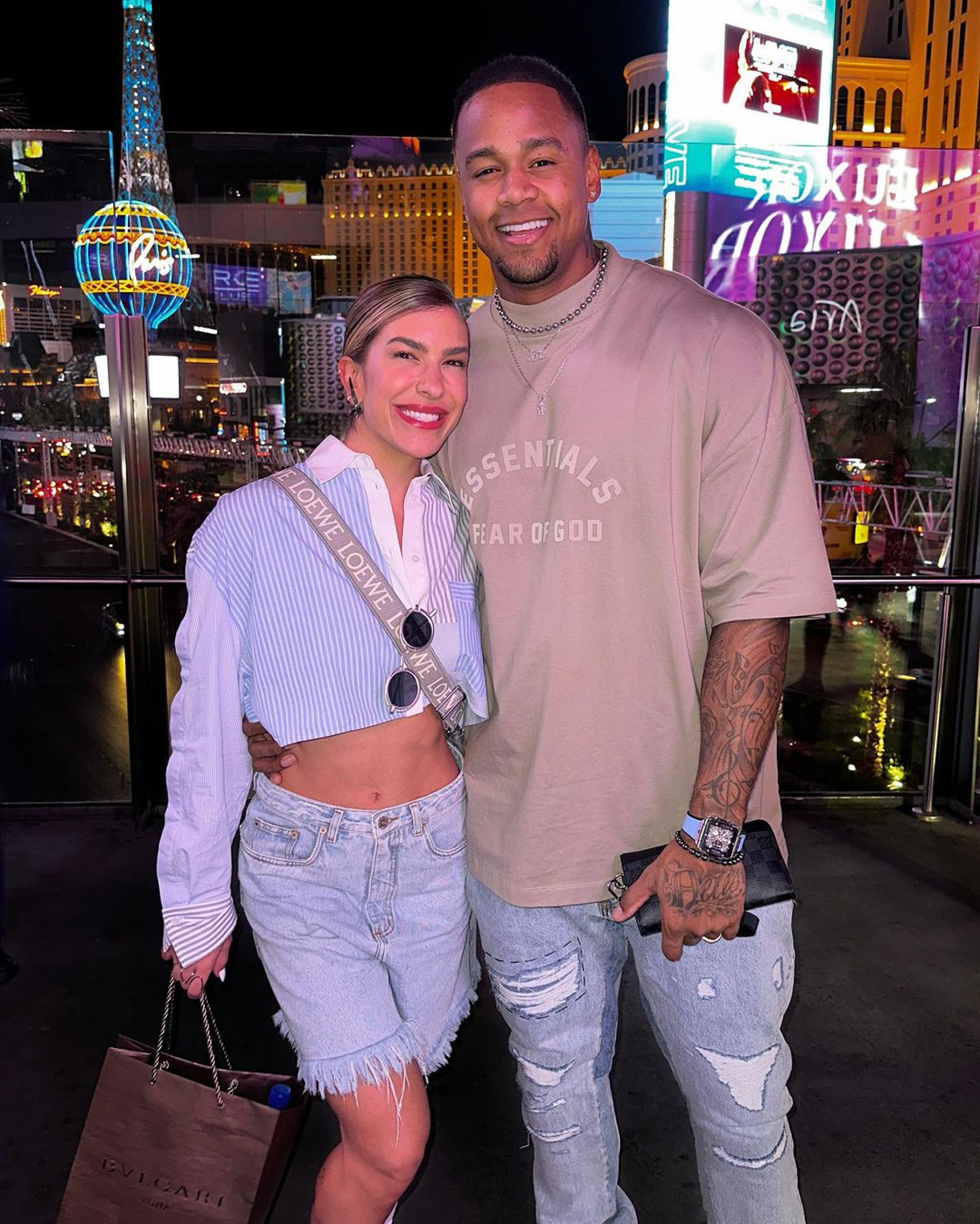 Lore Improta e Léo Santana curtem viagem para Las Vegas - Reprodução/Instagram