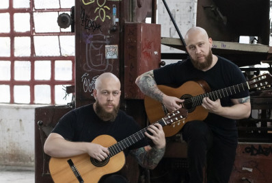 Duo Maia apresenta concerto de violões e masterclass na Escola de Música de Teresópolis