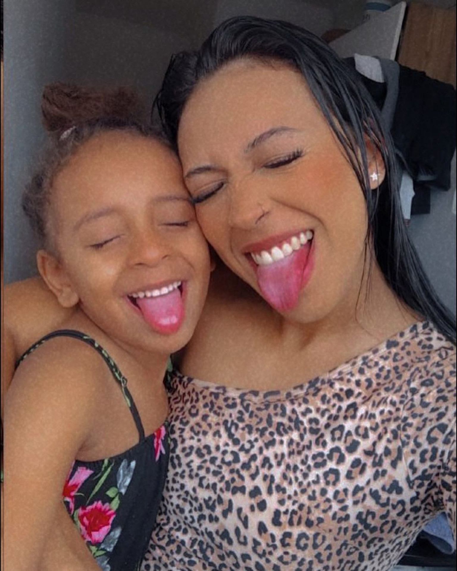 Maya Nascimento coleciona diversos momentos com sua mãe Larissa Viana - Reprodução