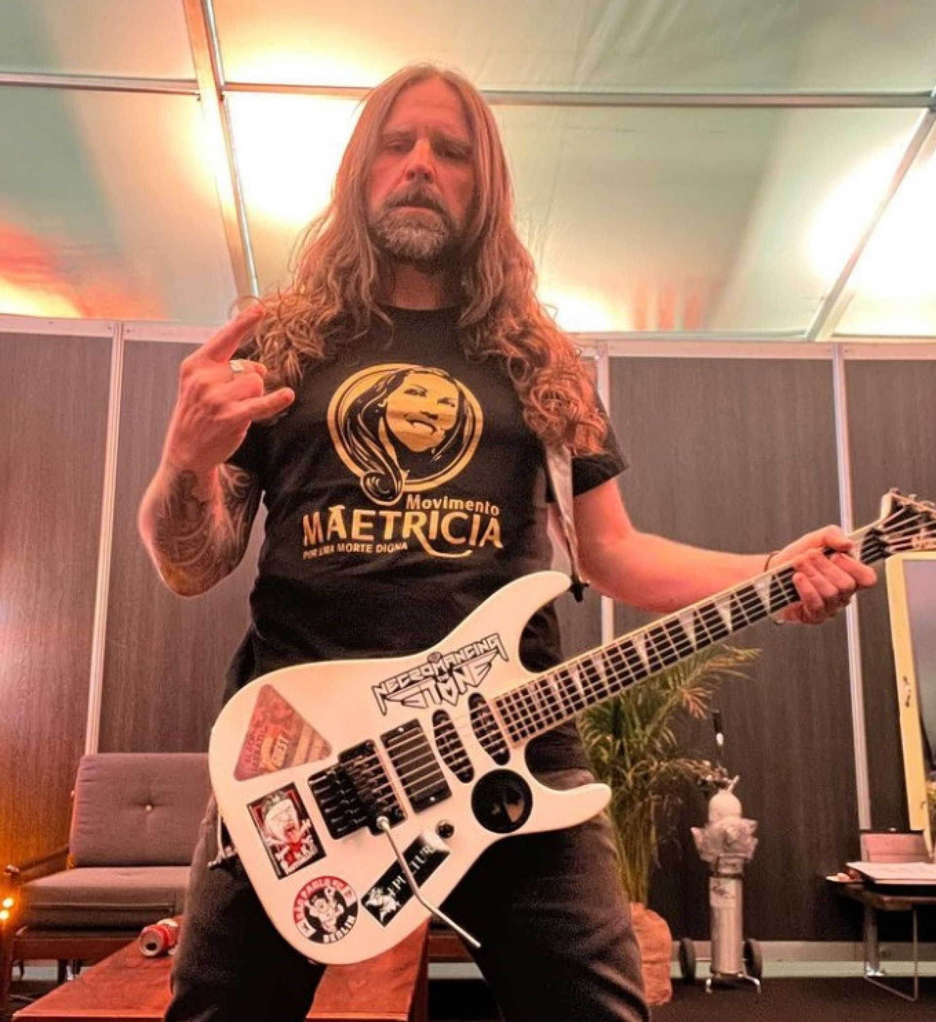 Andreas Kisser  - Reprodução do Instagram