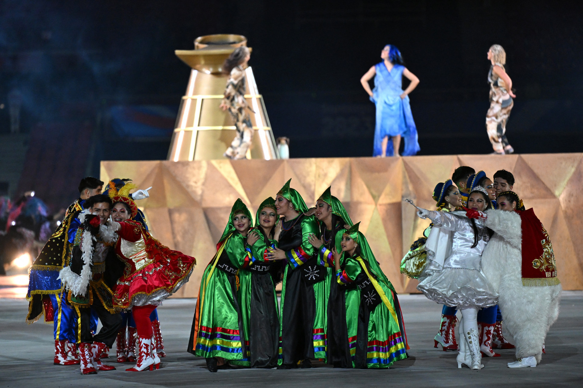 Abertura dos Jogos Pan-Americanos de Santiago, no Chile - AFP