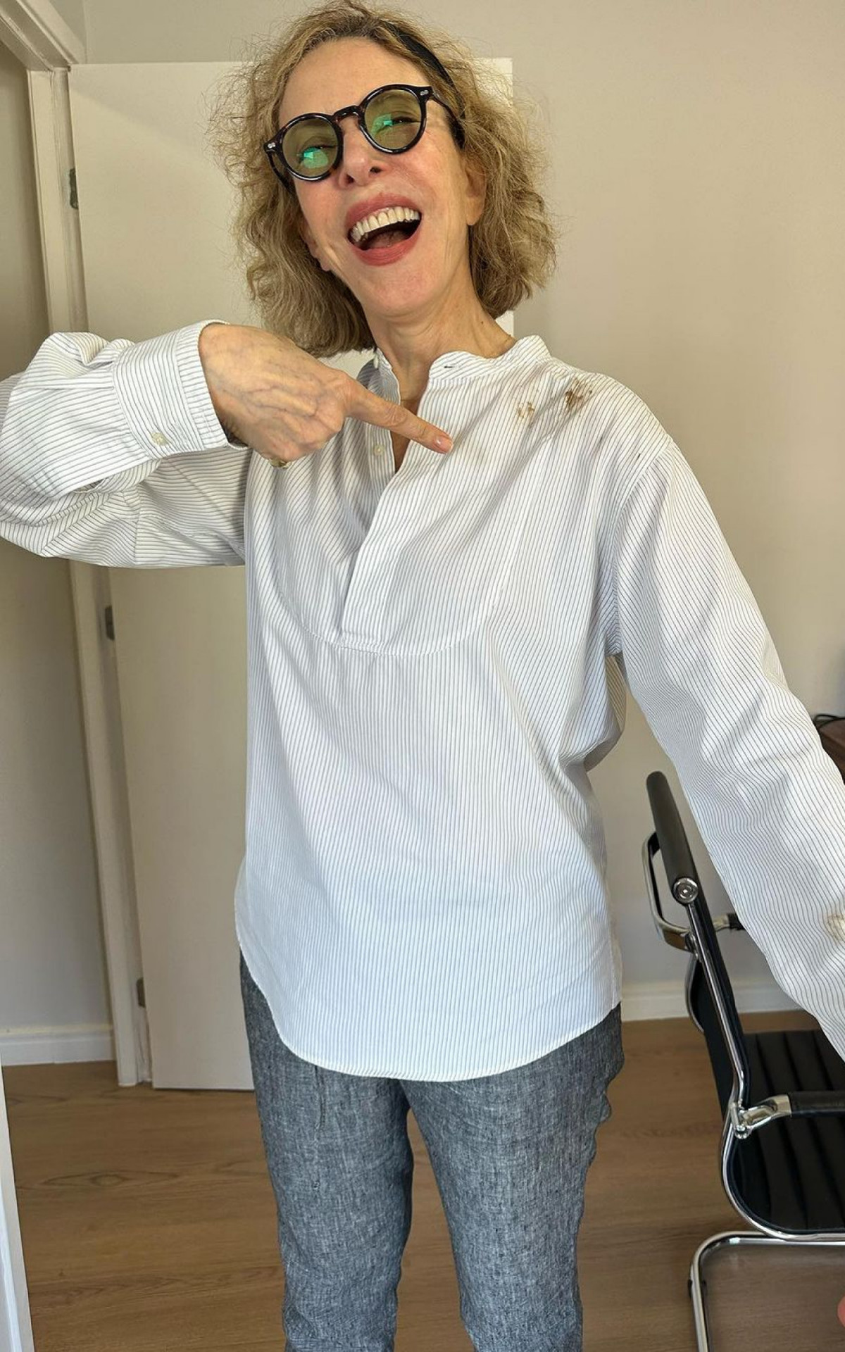 A apresentadora Marília Gabriela - Reprodução/Instagram