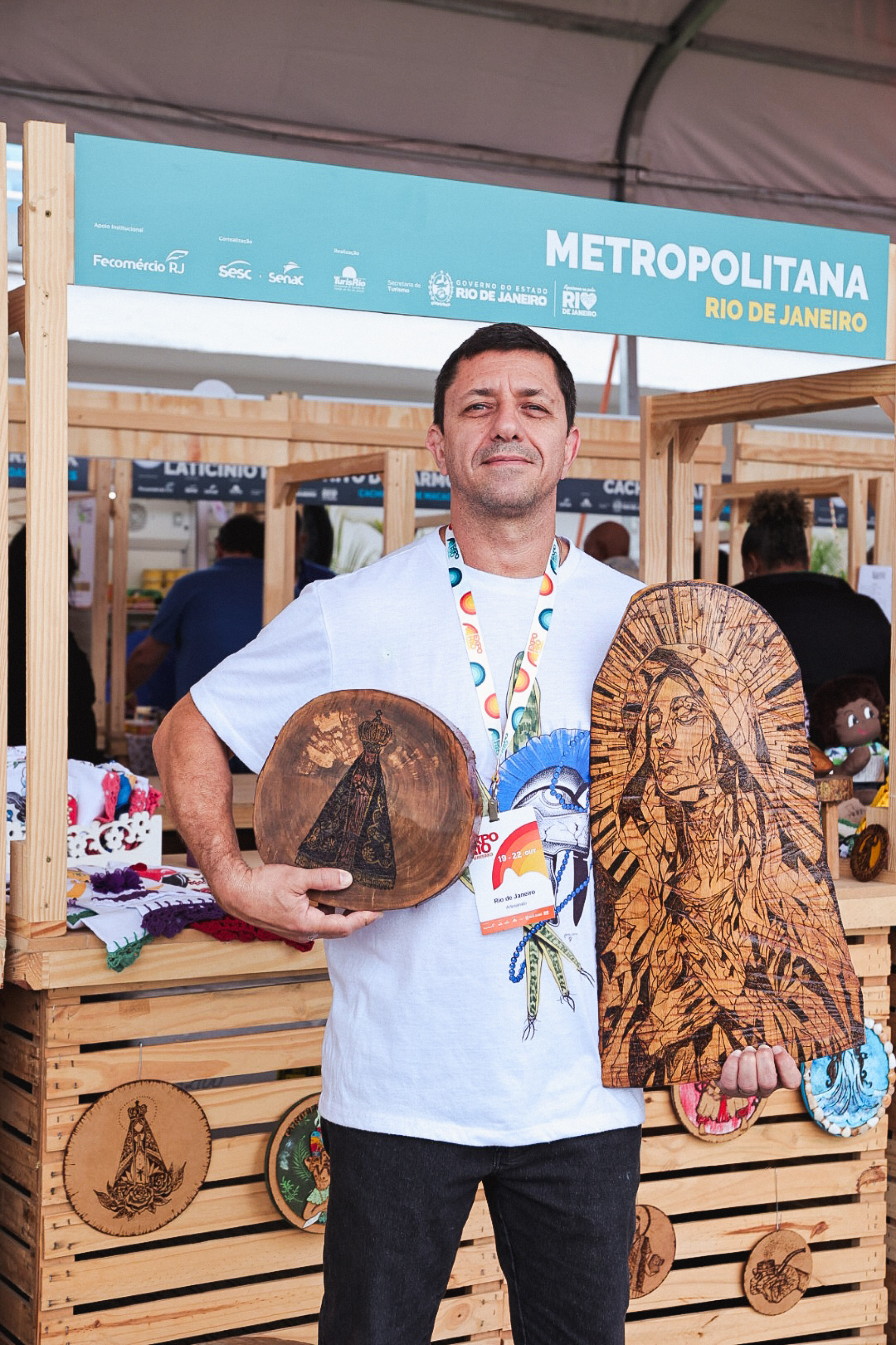 Omar Brasil Jr., artes&atilde;o carioca - Eduardo Uzal / Ag&ecirc;ncia O Dia