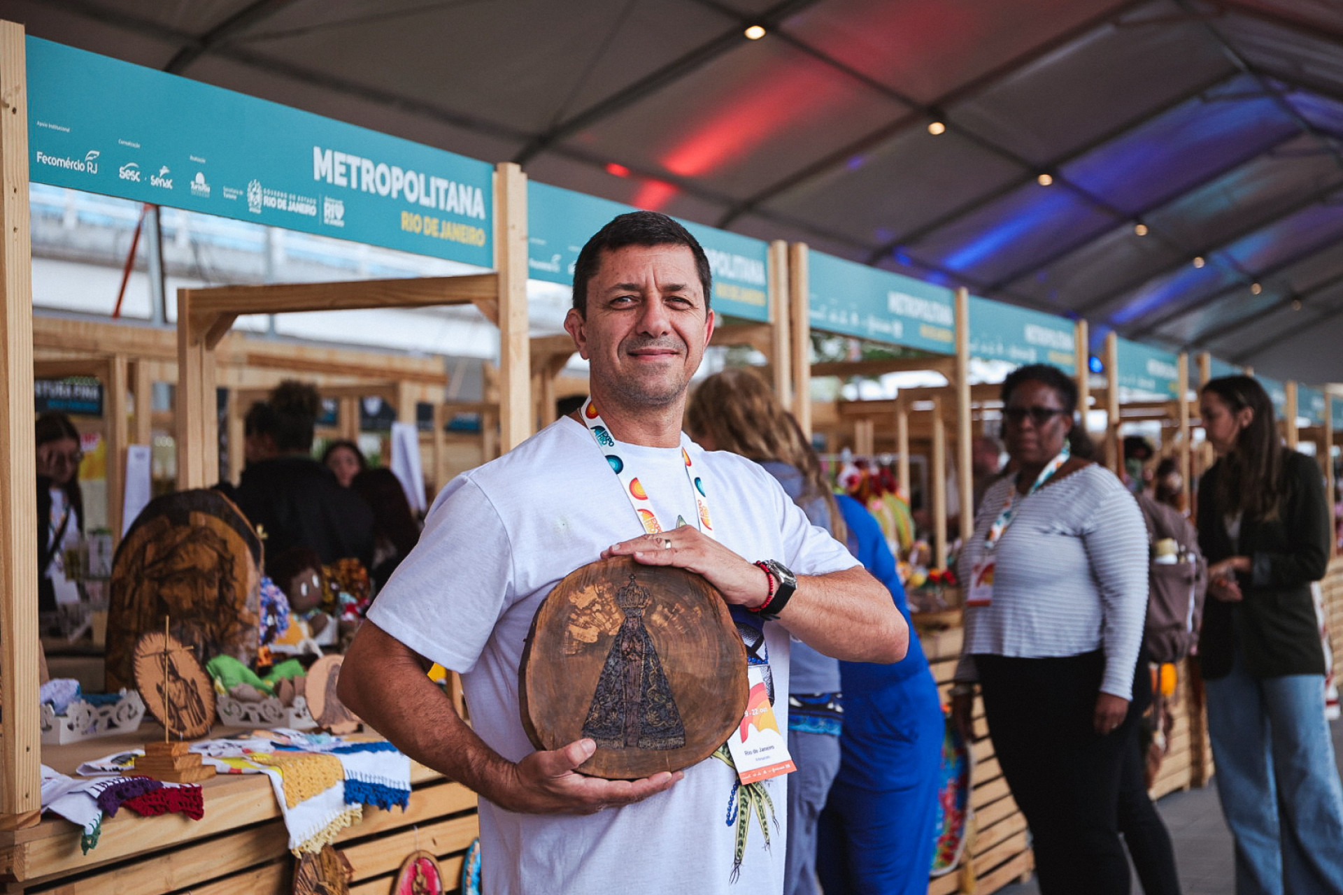 Omar Brasil Jr., artes&atilde;o carioca - Eduardo Uzal / Ag&ecirc;ncia O Dia