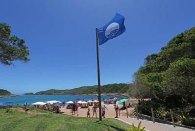 Mais uma temporada Bandeira Azul: Búzios terá dois locais com bandeiras hasteadas