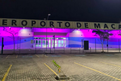 Aeroporto de Macaé: Uma luz rosa de esperança no combate ao Câncer de Mama