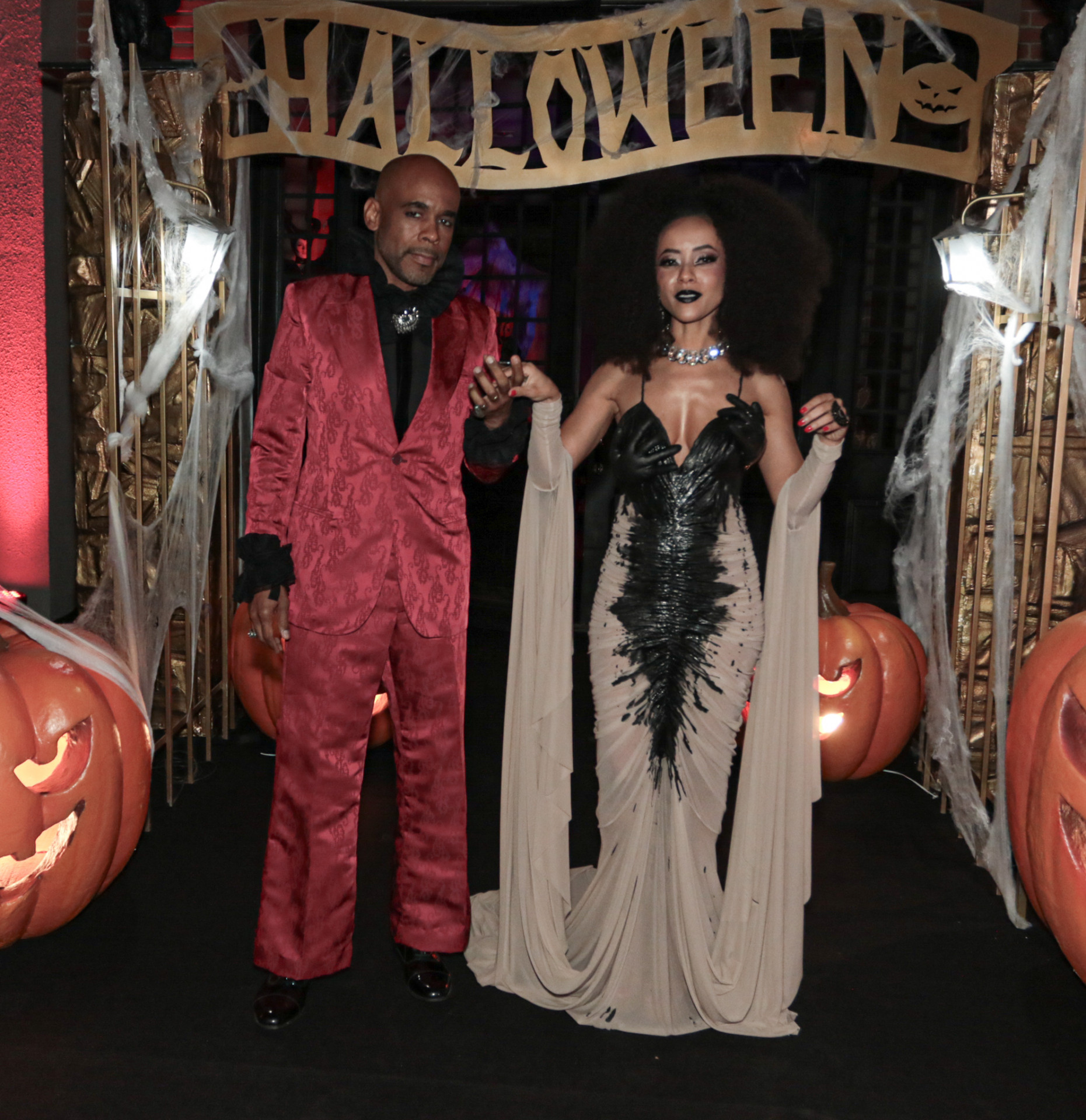 Peterson Gomes e Valéria Almeida na festa de aniversário da Patrícia Poeta - Van Campos/ Agnews