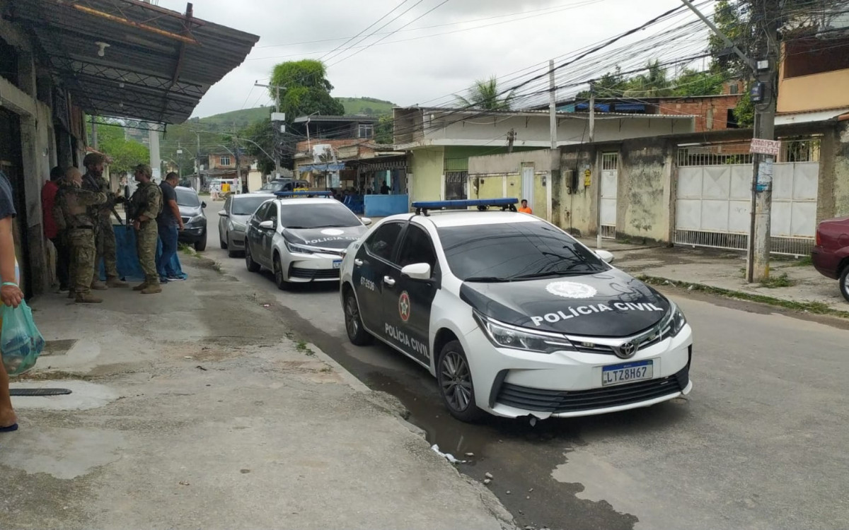 Ação conjunta da PRF e Polícia Civil aconteceu em Duque de Caxias