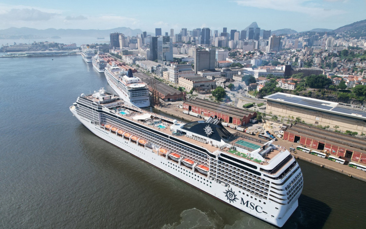 Temporada de cruzeiros no Píer Mauá começa na próxima sexta-feira