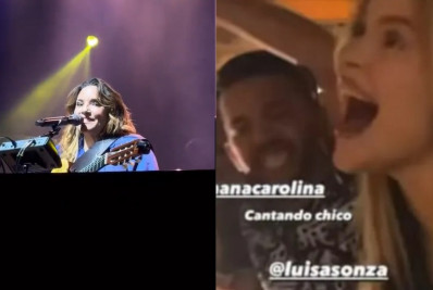 Vídeo! Ana Carolina surpreende Luísa Sonza ao criar nova versão de 'Chico'