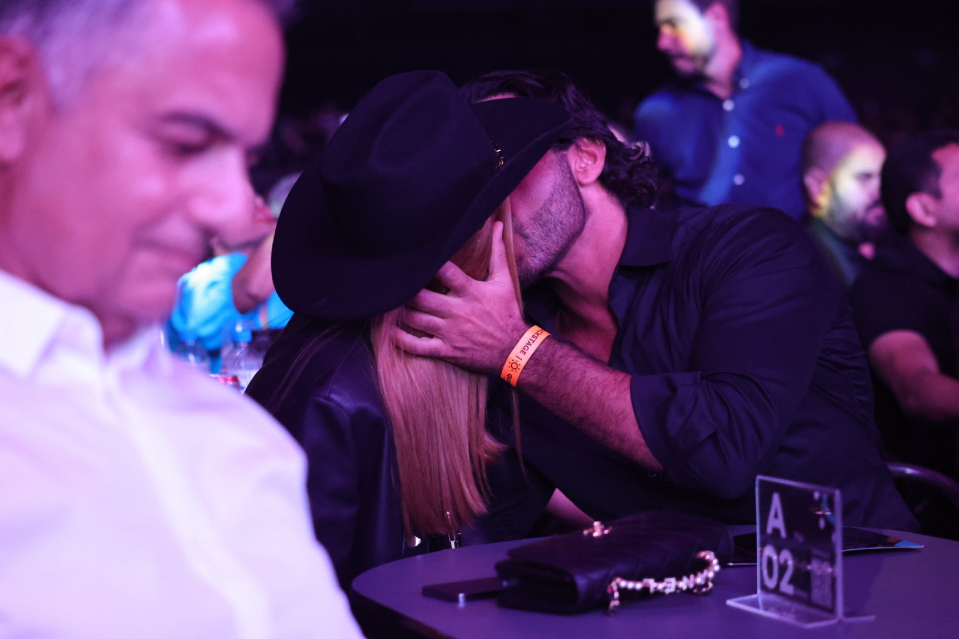 Marina Ruy Barbosa e Abdul Fares prestigiam show de Zezé dI Camargo e Luciano - Anderson Borde/ AgNews 