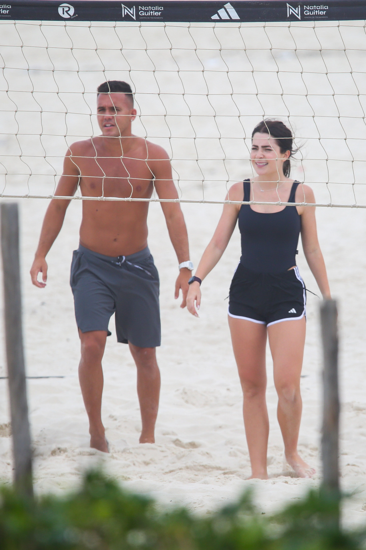 Jade Picon treina futevôlei na praia da Barra da Tijuca - Dilson Silva / Agnews