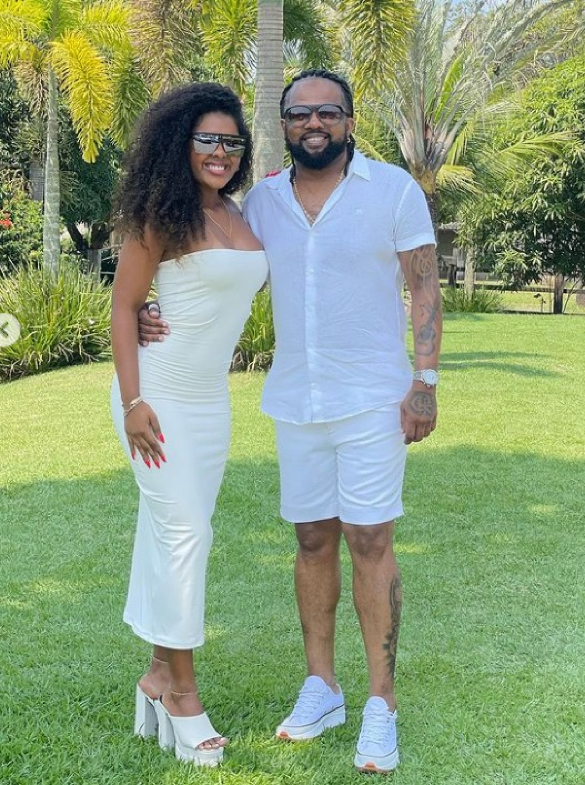 Xande de Pilares e Thay Pereira  - Reprodu&ccedil;&atilde;o do Instagram