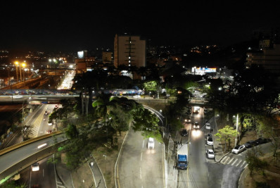 Luzes de LED já iluminam mais da metade de Volta Redonda