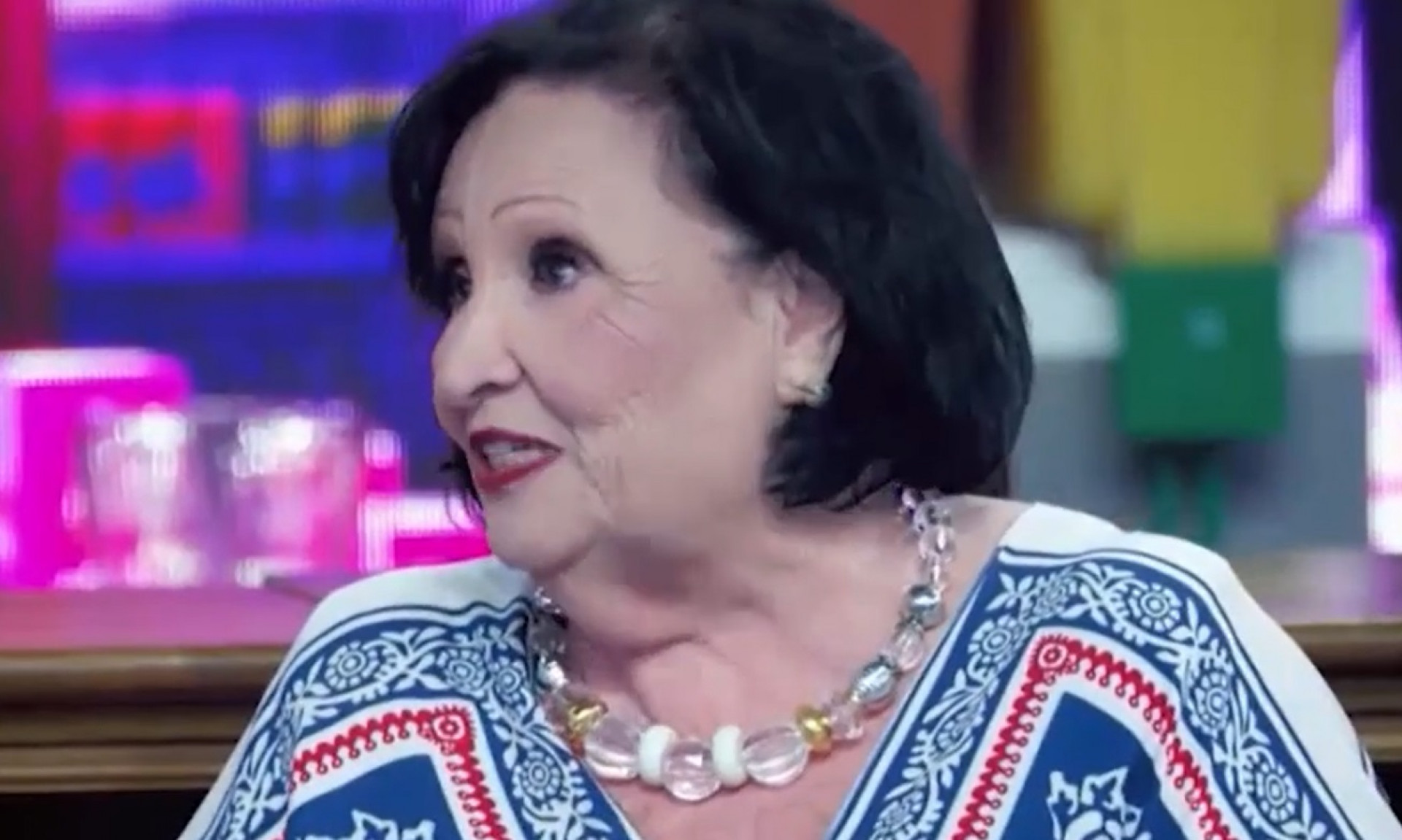 Déa Lúcia faz revelação amorosa no 'Domingão' - Reprodução de vídeo