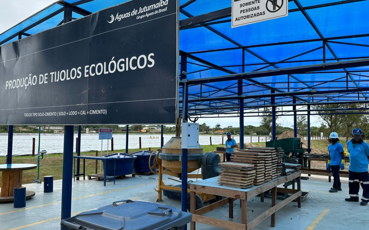 Visita técnica na ETE Araruama