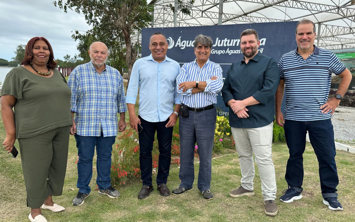 Visita técnica na ETE Araruama