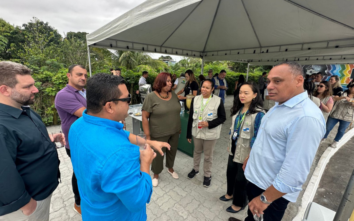 Visita técnica na ETE Araruama