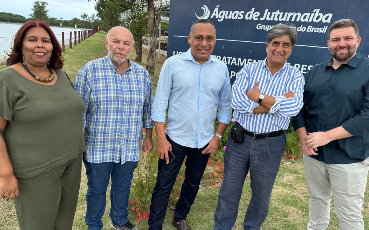 Visita técnica na ETE Araruama