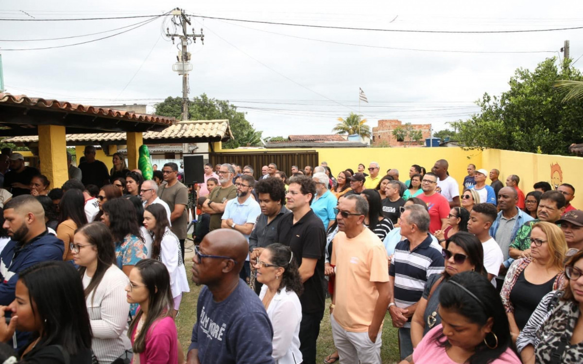Inauguração Casa Creche - Fazendinha