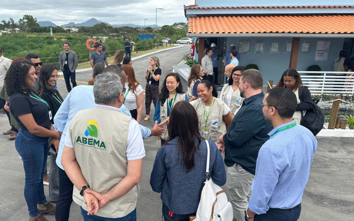 Visita técnica na ETE Araruama